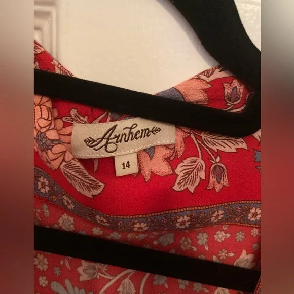 Arnhem Ophelia Maxi Dress, Salsa, Size AU14, US10 - Picture 4 of 11